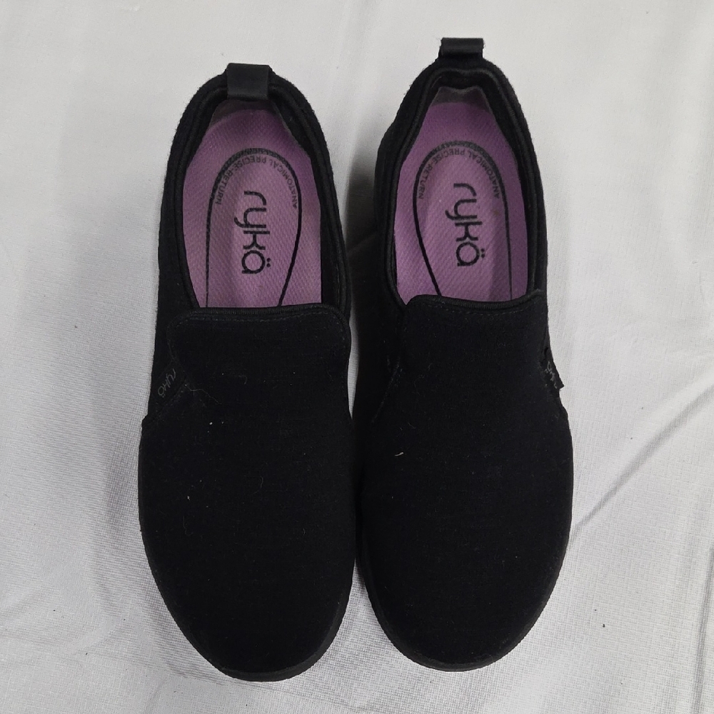 Ryka Black Casual Slip-Ons
